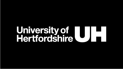 An example of our primary university logo in white