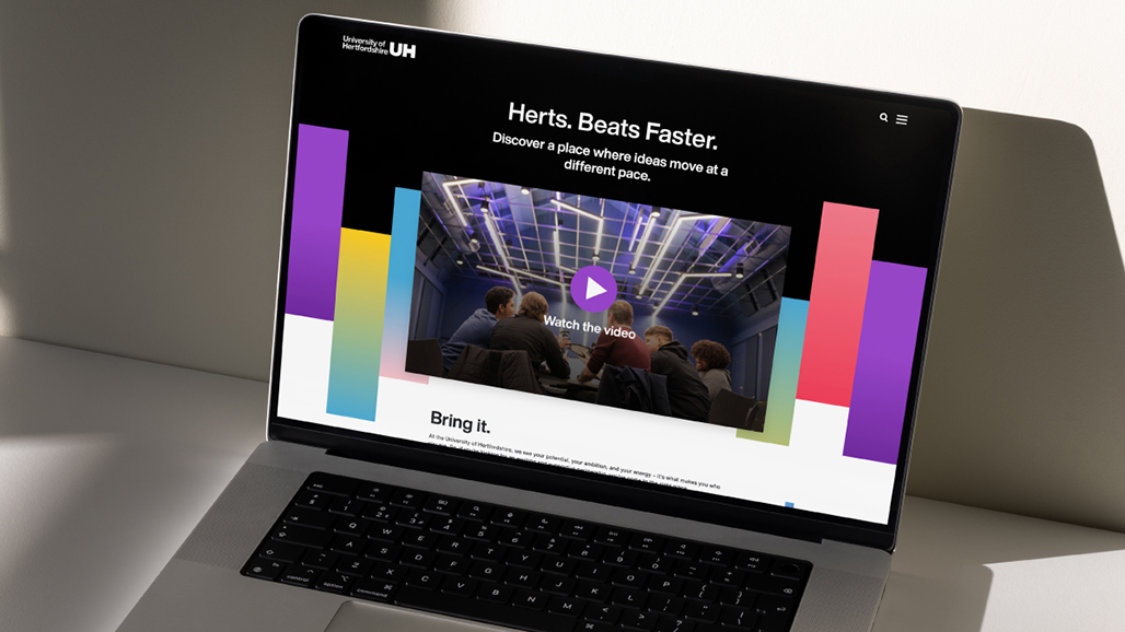 An example of best practice on our website