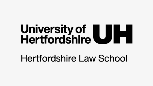 An example of one of our schools of study logos. This example is Hertfordshire Law School