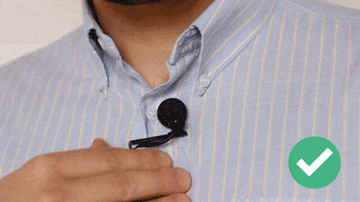Correct lavaliere