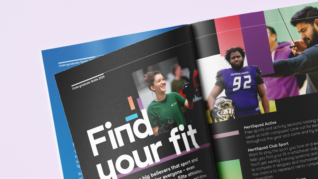 example of typography in a publication